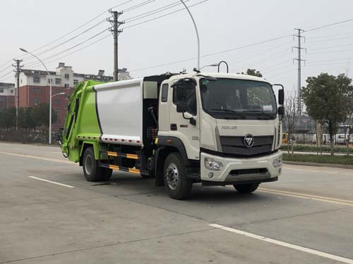 程力威牌CLW5180ZYS6ZS型压缩式垃圾车