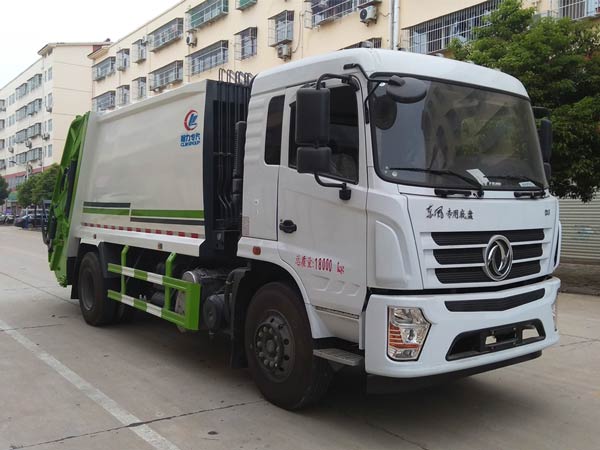 程力威牌CLW5182ZYSD6型压缩式垃圾车